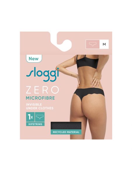 Sloggi Zero Microfibre 2.0 Hip-String Zwart