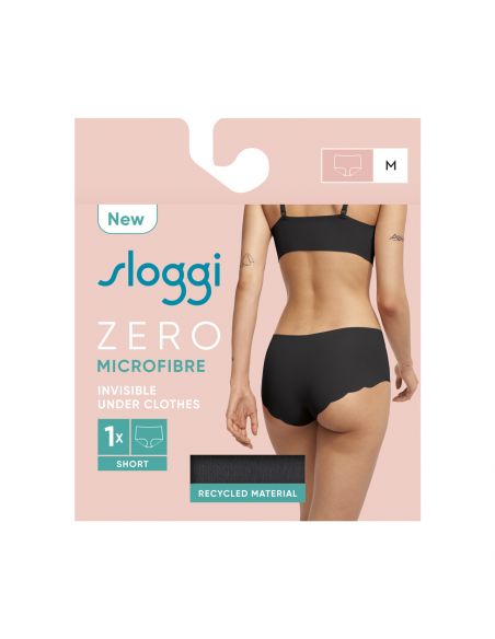 Sloggi Zero Microfibre 2.0 Short Zwart