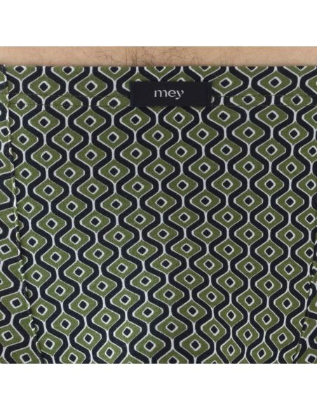 MEY Heren Shorty Retro Pattern Leaf 37289
