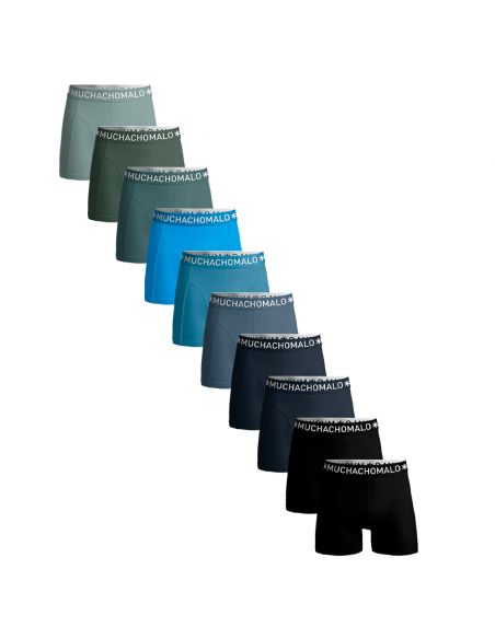 MuchachoMalo SOLID 923 10pack Heren Boxershorts