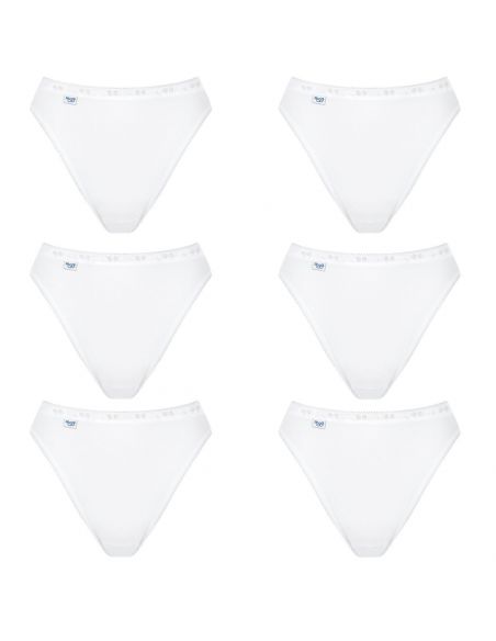 Sloggi Basic Tai Slip Wit 6Pack 4+2 Gratis!