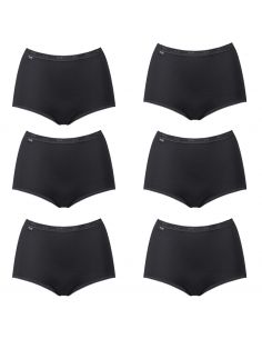 Sloggi Basic Maxi Slip Zwart 6Pack 4+2 Gratis! 2