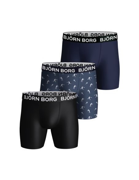 Bjorn Borg Heren Boxershort 3Pack Performance MP004