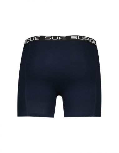 Suaque Navy Boxershorts Long Single pack