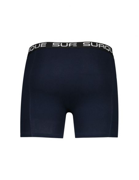 Suaque Navy Boxershorts Long Single pack