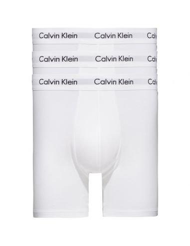Calvin Klein Ondergoed 3Pack Boxer Cotton Stretch Wit