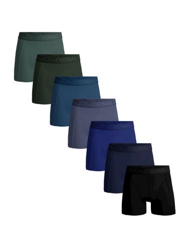 MuchachoMalo Hello Moonlight 7pack Light Cotton Solid 73 Heren Boxershorts