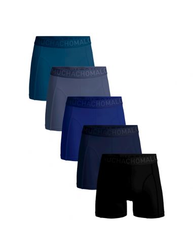 MuchachoMalo Hello Moonlight 5pack Light Cotton Solid 69 Heren Boxershorts