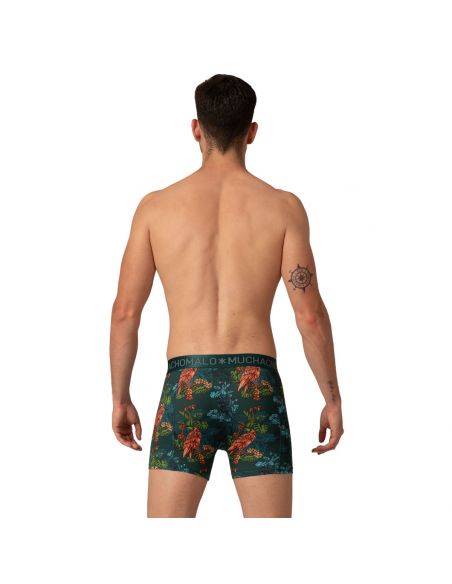 MuchachoMalo Heren Boxershorts 3Pack CrowSketch