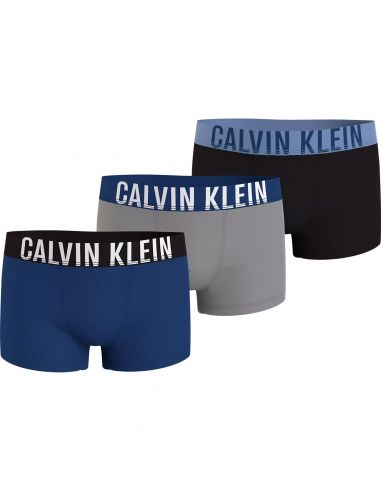 Calvin Klein Jongens 3PK TRUNK BLUEHERALD/MERCURYGREY/PVHBLACK