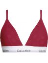 Calvin Klein Dames UNLINED TRIANGLE ROUGE