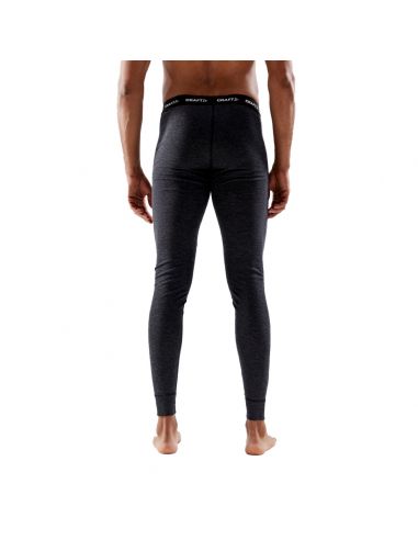 Craft Heren Thermo Core Wool Merino Pants Gemeleerd