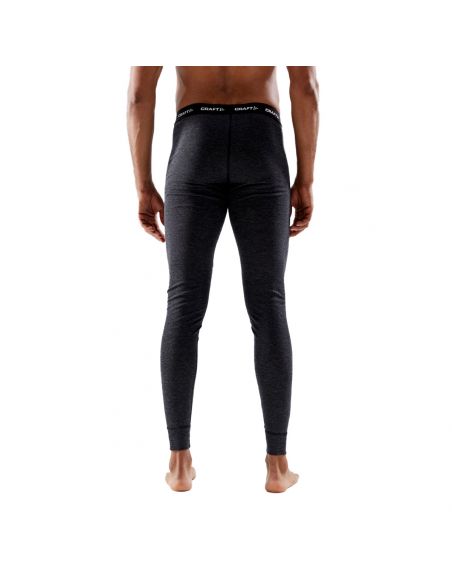 Craft Heren Thermo Core Wool Merino Pants Gemeleerd