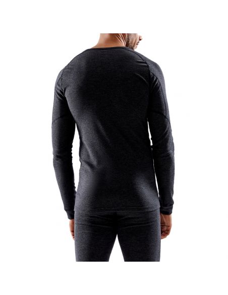 Craft Heren Thermo Core Wool Merino Longsleeve Shirt Gemeleerd