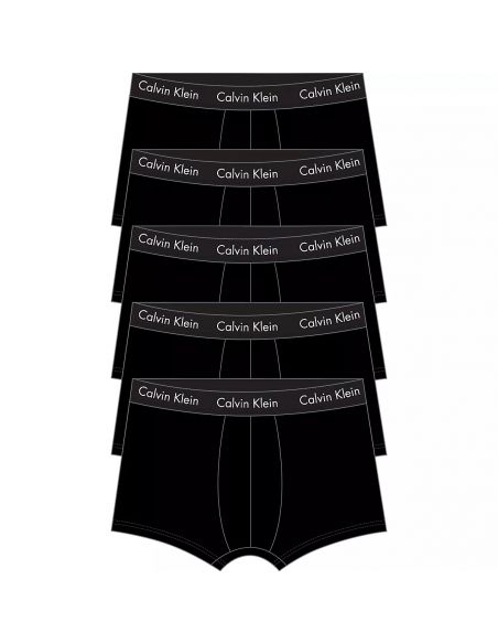 Calvin Klein Ondergoed Heren Boxershorts Cotton Stretch 5Pack Black XWB