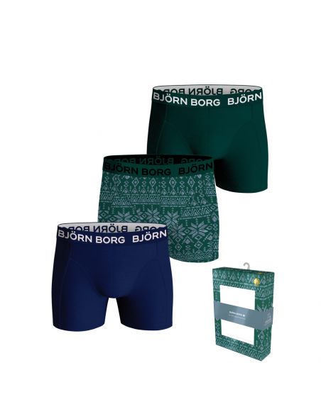 Bjorn Borg Boxershorts Jongens CORE 3Pack Holiday MP001