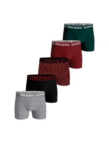 Bjorn Borg Boxershorts Jongens CORE 5Pack Blue Leaves MP002