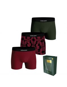 Bjorn Borg Heren Boxershorts 3Pack Premium Cotton Stretch Holiday MP001