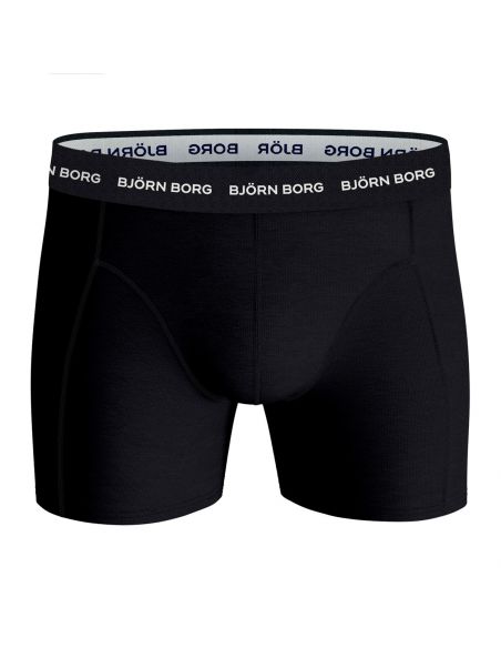 Bjorn Borg Heren Boxershort 3Pack Cotton Stretch Green Leaves MP013