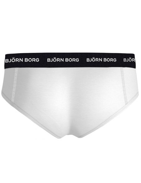 Bjorn Borg Heren Slips 3Pack Cotton Stretch Pure Black MP001