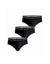 Bjorn Borg Heren Slips 3Pack Cotton Stretch Pure Black MP001