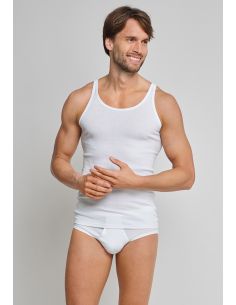 Schiesser Classic Singlet White 2