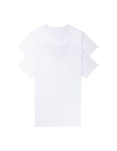 Sloggi Men 24/7 2Pack T-shirt Wit