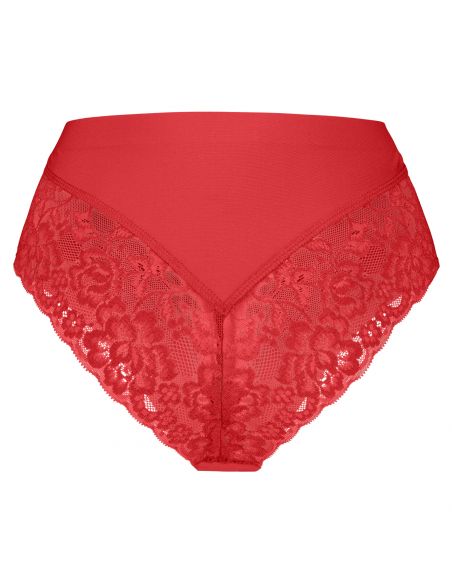 Ten Cate Secrets Lace Brazilian High Waist Rood