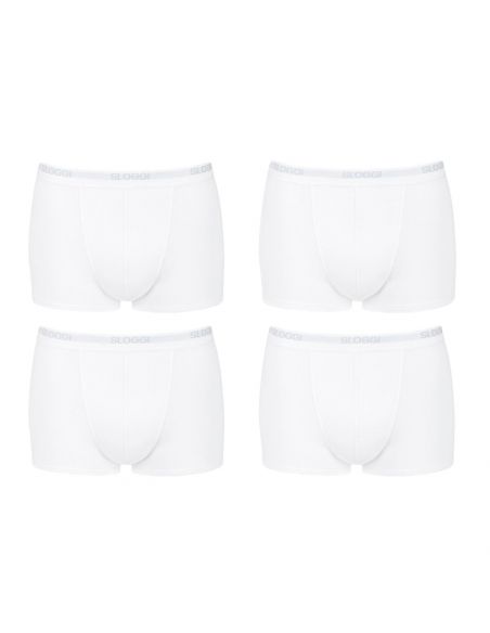 Sloggi Men Basic Short wit 4Pack, 3+1 gratis