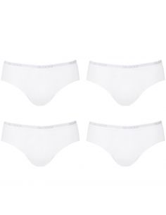 Sloggi Men Basic Midi Wit 4Pack, 3+1 gratis