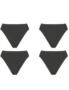 Sloggi Basic Tai Slip 4 pack zwart 3+1 gratis