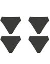 Sloggi Basic Tai Slip 4 pack zwart 3+1 gratis