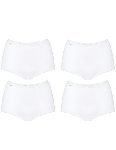 Sloggi Basic Maxi Slip 4 pack wit 3+1 gratis