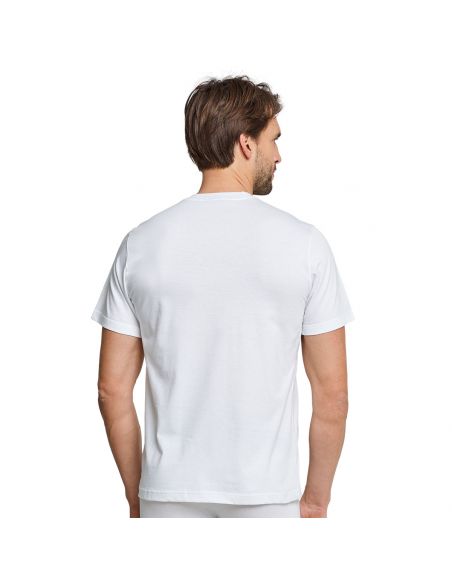 Schiesser Essential American T-Shirt 2Pack White