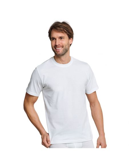 Schiesser Essential American T-Shirt 2Pack White