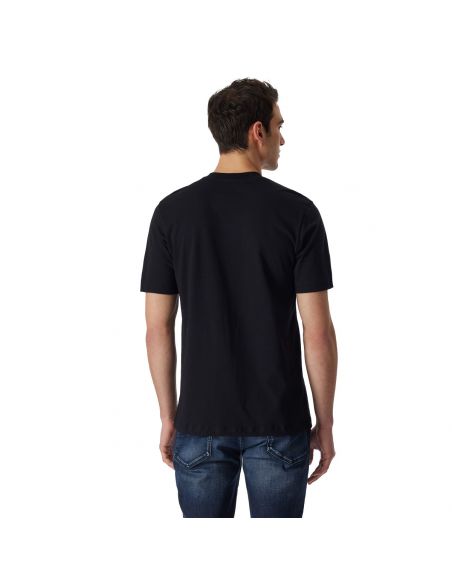 Schiesser Essential American T-Shirt 2Pack Zwart