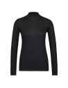 Gino Santi Dames Thermo Viloft Shirt Lange Mouwen Zwart