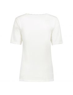 Gino Santi Dames Thermo Shirt lace Wit 2