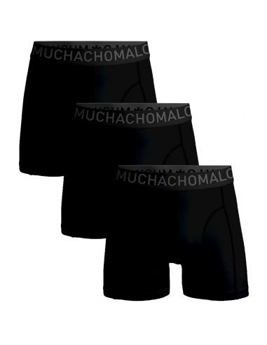 MuchachoMalo Heren Boxershorts Microfiber 3Pack Zwart 18