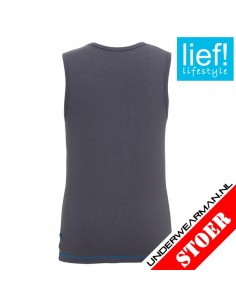 Lief! Shirt Grey Kinderondergoed 2
