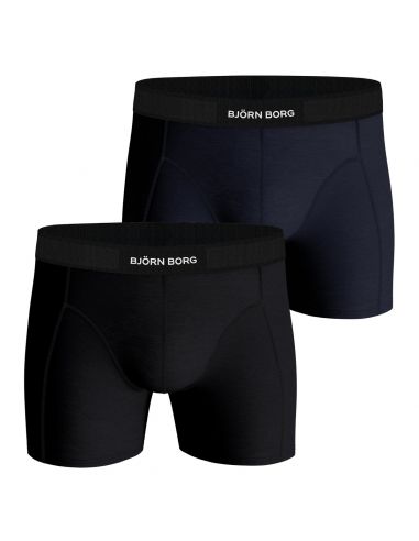 Bjorn Borg Heren Boxershorts 2Pack Premium Cotton Stretch MP004