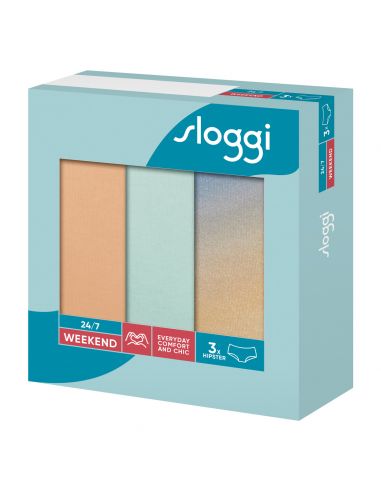 Sloggi 24/7 Weekend Hipster Slip C3P