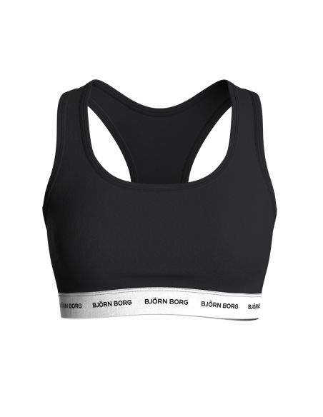 Bjorn Borg Dames Soft Top 1Pack CORE Zwart BK001