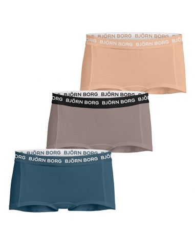 Bjorn Borg Meisjes Minishorts 3Pack CORE MP002