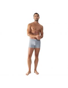 MEY Heren Shorty Light Stripes Groen 37365 2