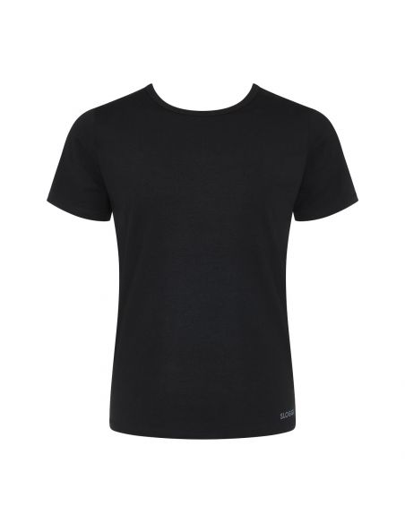 Sloggi Men GO ABC 2.0 T-shirt 2pack Zwart