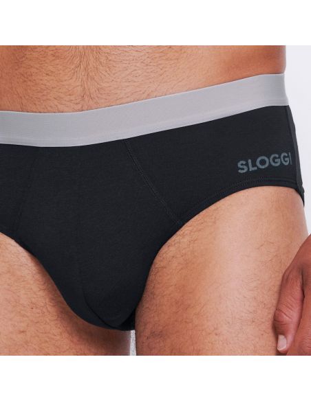 Sloggi Men GO ABC 2.0 Brief 2Pack Zwart