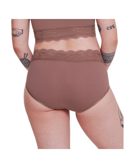 Sloggi Romance Midi Slip Cacao