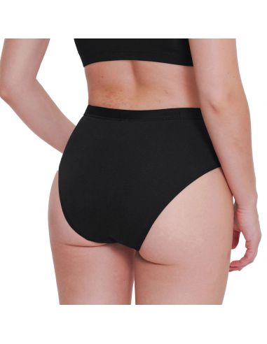 Sloggi Dames GO Casual Midi 2Pack Zwart