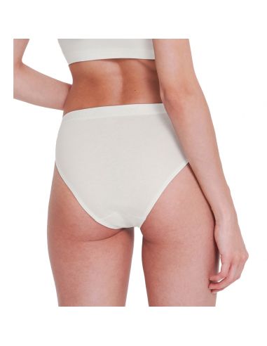 Sloggi Dames GO Casual High Leg 2Pack Ivoor